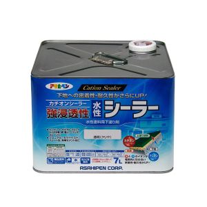 アサヒペン アサヒペン 強浸透性水性シーラー 7L 透明 クリヤ