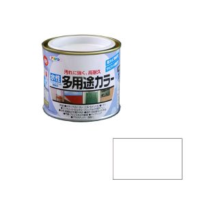 アサヒペン アサヒペン 水性多用途カラー 1/5L ツヤ消し白