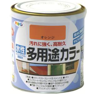 アサヒペン アサヒペン 水性多用途カラー 0.7L オレンジ 461032