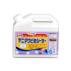 アサヒペン アサヒペン ヤニ アクどめシーラー 2L 白