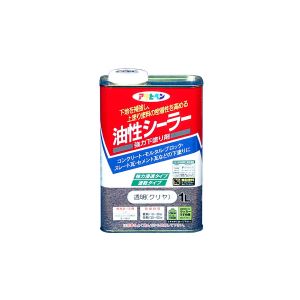 アサヒペン アサヒペン 油性シーラー 1L 透明 クリヤ | あきばお