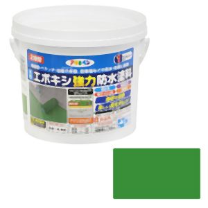 アサヒペン アサヒペン 水性エポキシ強力防水塗料 1KGセット ライト