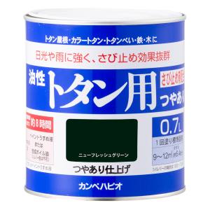カンペハピオ KANSAI カンペハピオ 油性トタン用 ニューフレッシュグリーン 0.7L