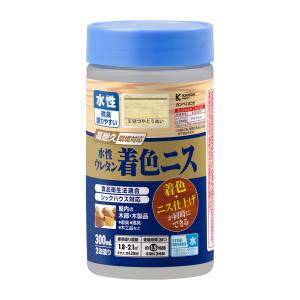 カンペハピオ KANSAI カンペハピオ 774-110-300 水性ウレタン着色ニス 300ML 3分つやとうめい