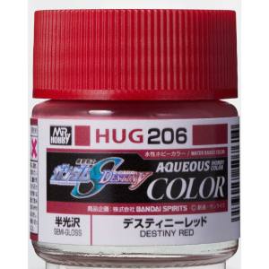 GSIクレオス ミスターホビー HUG206 水性ガンダムSEED DESTINYカラー デスティニーレッド 10ml GSI クレオス