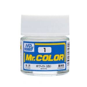 GSIクレオス ミスターホビー C1 Mr.カラー ホワイト 白 10ml GSI クレオス