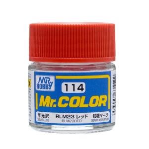 GSIクレオス ミスターホビー C114 Mr.カラー RLM23 レッド 10ml GSI クレオス