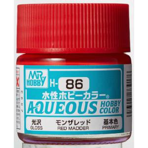 GSIクレオス ミスターホビー H86 水性ホビーカラー モナンザレッド 10ml GSI クレオス