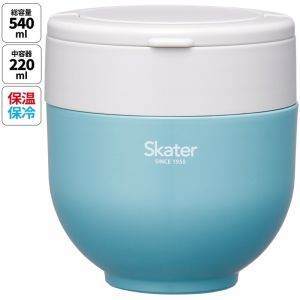 スケーター SKATER スケーター レイクグリーン 保温保冷丼ぶりランチジャーハンドル付 LDNO6AG