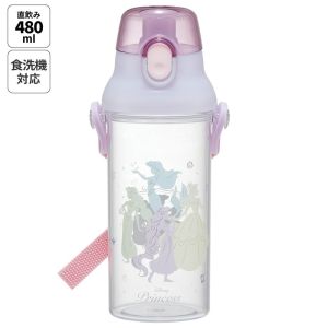 スケーター SKATER スケーター プリンセスシルエット 食洗機対応プラスチッククリア 480ml PSB5TR