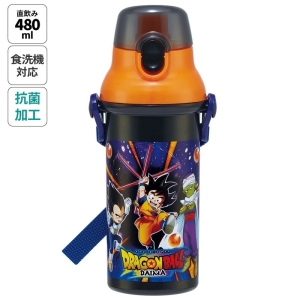 スケーター SKATER スケーター ドラゴンボールダイマ 抗菌直飲プラワンタッチボトル 480ml PSB5SANAG