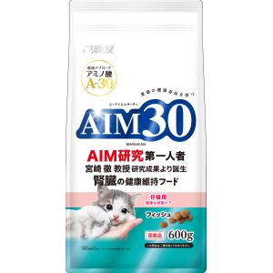 マルカン MG マルカン AIM30 仔猫用 健康な尿路ケア フィッシュ 600g MG