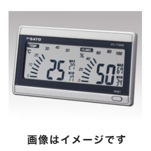 佐藤計量器製作所 skSATO 佐藤計量器 PC-77002 デジタル温湿度計
