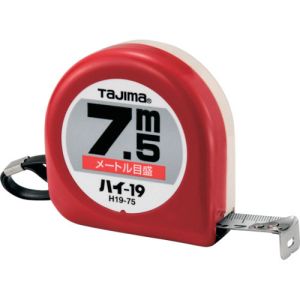 タジマ TAJIMA タジマ H19-75BL ハイ-19 7.5m メートル目盛 ブリスター