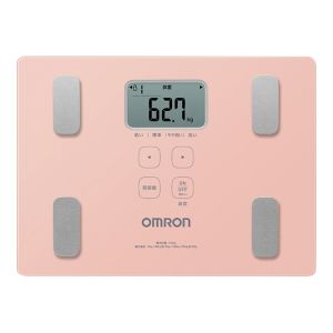 オムロン OMRON オムロン HBF-235-JPK 体重体組成計 ピンク