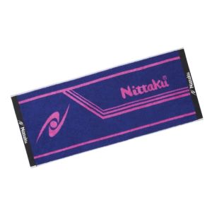 ニッタク Nittaku ニッタク 卓球アクセサリー ラインミッドタオル ブルー ピンク LM2 NL9234 Nittaku