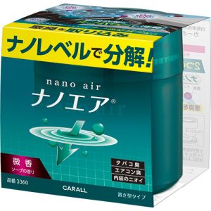 カーオール CARALL カーオール 3360 消臭ナノエア置き型 微香ソープ