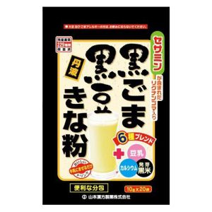 山本漢方製薬 山本漢方製薬 黒ごま黒豆きな粉 分包タイプ 10g×20