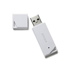 バッファロー BUFFALO どっちもUSBメモリー USB2.0用USBメモリー ホワイト 64GB RUF2-KR64GA-WH