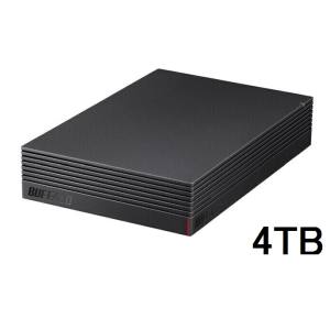 バッファロー BUFFALO バッファロー 外付けHDD 4TB HD-NRCD4U3-BA USB3.2(Gen1)対応 外付けハードディスク BUFFALO
