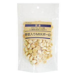 ペットプロジャパン PetPro ペットプロ 国産おやつ 野菜入りMIXボーロ 80g