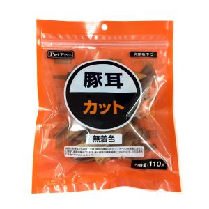 ペットプロジャパン PetPro ペットプロ 豚耳カット 110g 犬 おやつ