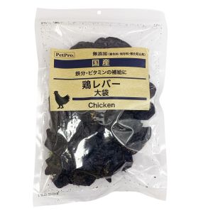 ペットプロジャパン PetPro ペットプロジャパン 国産おやつ 無添加 鶏レバー 大袋 350g PetPro