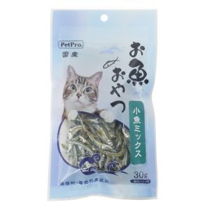 ペットプロジャパン PetPro ペットプロジャパン 猫用お魚おやつ 小魚ミックス 30g PetPro