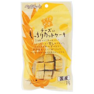 ペッツルート PetzRoute ペッツルート チーズ入り もっちりカットケーキ 50g