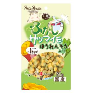 ペッツルート PetzRoute ペッツルート ふかしサツマイモ ほうれんそう入り 80g