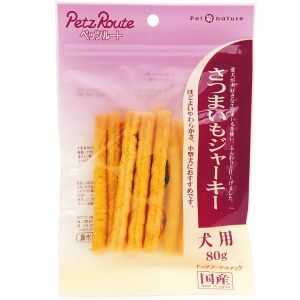 ペッツルート PetzRoute ペッツルート さつまいもジャーキー 80g