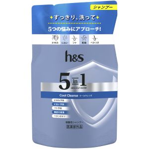 P&Gジャパン P&Gジャパン h&s エイチアンドエス 5in1 クールクレンズ シャンプーつめかえ 290g