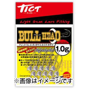 ティクト TICT ティクト TICT ブルヘッド BULL HEAD 0.6g(ヘビーパック15ケ入)