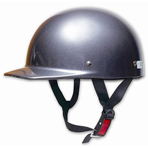 パルスター PALSTAR パルスター 半帽タイプ ハーフキャップヘルメット ガンメタリック PS-HC002