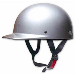 パルスター PALSTAR パルスター 半帽タイプ ハーフキャップヘルメット シルバー PS-HC002