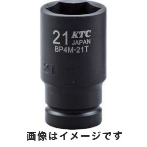 KTC 京都機械工具 KTC BP4M-19T 12.7sq. インパクトレンチ用ソケット セミディープ薄肉 19mm