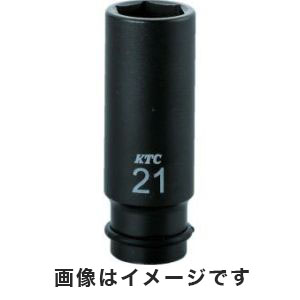 KTC 京都機械工具 KTC BP4L-10TP 12.7sq. インパクトレンチ用ソケット ディープ薄肉 ピン リング付 10mm