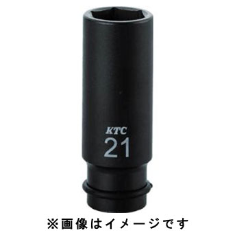 KTC 京都機械工具 KTC BP4L-21TP 12.7sq. インパクトレンチ用ソケット ディープ薄肉 ピン リング付 21mm