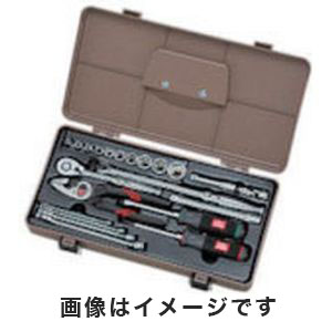 KTC 京都機械工具 KTC SK322P 工具セット 片開きケースタイプ 22点