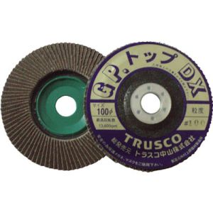トラスコ TRUSCO トラスコ GPトップDX アランダム Φ100 2層構造 5枚入 40 GP100DX 40