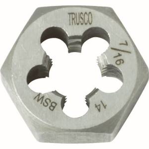 トラスコ TRUSCO トラスコ TD6-7/16W14 六角サラエナットダイス W7/16-14 TRUSCO