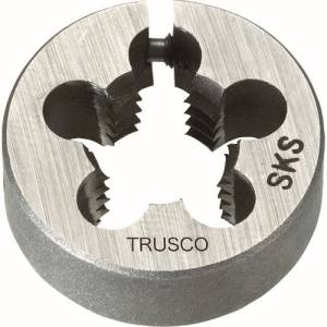 トラスコ TRUSCO トラスコ T25D-1/4UNC20 丸ダイス 25径 ユニファイねじ 1/4UNC20 (SKS) TRUSCO