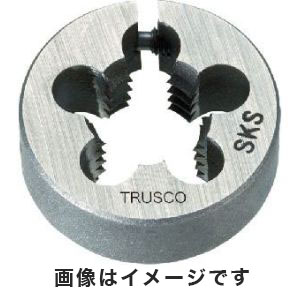 トラスコ TRUSCO トラスコ T25D-7/16UNC14 丸ダイス 25径 ユニファイねじ 7/16UNC14  SKS TRUSCO