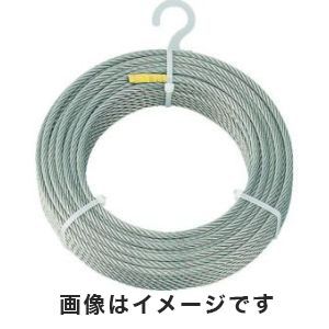 トラスコ中山 TRUSCO ステンレスワイヤロープ Φ1.0mm×50m CWS-1S50