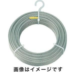 トラスコ中山 TRUSCO ステンレスワイヤロープ Φ5.0mm×30m CWS-5S30