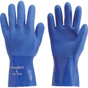 トラスコ TRUSCO 耐油ビニール手袋 Mサイズ TGL-230M