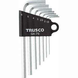 トラスコ TRUSCO トラスコ GX-7S 六角棒レンチセット 7本組 1S TRUSCO