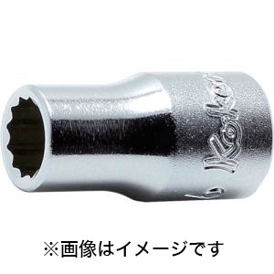 コーケン Ko-ken コーケン 2405M-3.5 6.35mm差込 12角ソケット 3.5mm