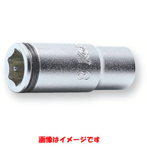 コーケン Ko-ken コーケン 2350X-8 1/4 6.35mm SQ.ナットグリップセミディープソケット 8mm