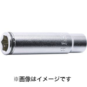 コーケン Ko-ken コーケン 2350M-12 6.35mm差込 ナットグリップディープソケット 12mm